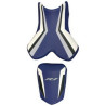 Housse de selle Bagster (2183C) Baltique/Blanc/Noir/Lettres Grises Claires Yamaha YZF-R1 06