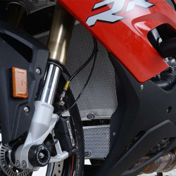 Radiator cover R&amp-G Red BMW S1000R/S1000RR 19-