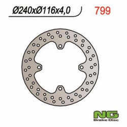 Disque de frein moto NG fixe 220mm (réf. 799)