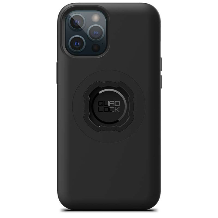 Pack Quad Lock Handlebar Mount + coque MAG iPhone 12 Pro Max + protection pluie