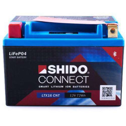Shido LTX16 CNT connected lithium battery (type YTX16)