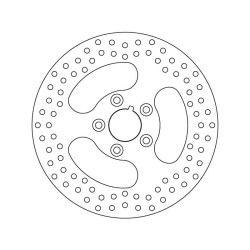 Disque de frein arrière Brembo Série Oro 68B407E0 Harley-Davidson 883 XLH