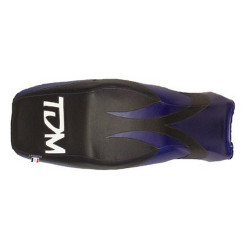 Saddle cover Bagster (2042J) Black/Baltic/White Letters Yamaha TDM 850 99