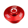 Cap with oil SCAR Red