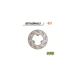 NG motorcycle brake disc (ref. 421)
