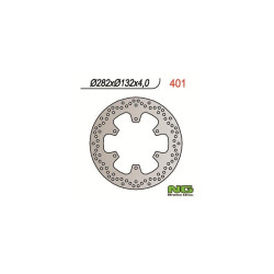 NG motorcycle brake disc (ref. 401)