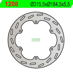 Rear brake disc NG Honda GOLDWING 1500