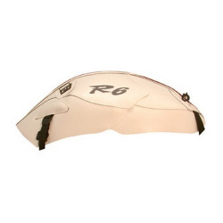 Tapis de réservoir Bagster blanc/rouge (1515B) Yamaha YZF-R6