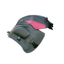 Tapis de réservoir Bagster noir/bordeaux clair (1384D) Honda XL1000 V Varadero