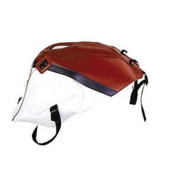 Tapis de réservoir Bagster rouge/blanc/bande anthracite (1229A) Yamaha FZR600