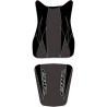 Saddle cover Bagster (2187F) Black/Black Matt/White Letters Honda CBR600RR 08-11