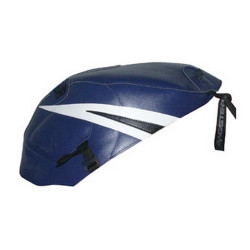 Tapis de réservoir Bagster baltique/pointe blanche et noire (1430F) Suzuki GS 500 E