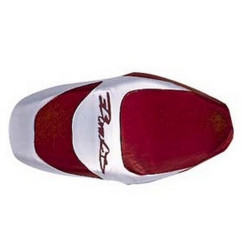 Saddle cover Bagster Bordeaux Clair/Argent/Letters Bordeaux Clair Suzuki GSF1200 BANDIT 97
