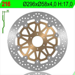 Front brake disc NG Honda CB400 CBR600F3 CBR900RR VTR1000F