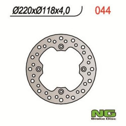 Disque de frein moto NG fixe 220mm (réf. 44)