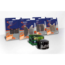 Filter revision package Hiflofiltro + platelets Tecnium Honda NC700 S/X ABS