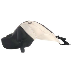 Tapis de réservoir Bagster noir/noir mat/blanc/deco noire (1498Q) BMW K1200S/K1300S