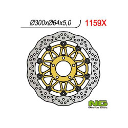 Disque de frein moto NG pétales Suzuki RGV250 GAMMA / GSX750 INAZUMA 97-03