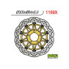 Disque de frein moto NG pétales Suzuki RGV250 GAMMA / GSX750 INAZUMA 97-03