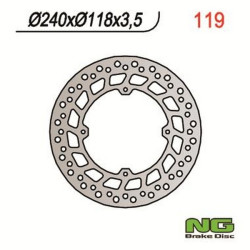 Disque de frein avant NG Honda XR250/400/600R