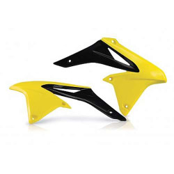Acerbis SUZUKI RM-Z250 black/yellow radiator fins (0013764.279)
