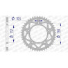 Couronne alu AFAM 41 dents pas 520 type 13817 Yamaha YZF-R1 M