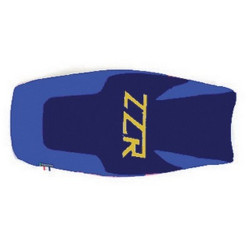 Housse de selle Bagster (2024R) Bleu Fonce/Bleu/Lettres Or Kawasaki ZZR600 01-02