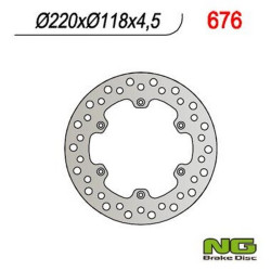 Fixed NG motorcycle brake disc 220mm (ref. 676)