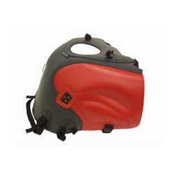 Tapis de réservoir Bagster anthracite/rouge (1335F) Suzuki XF650 Free Wind