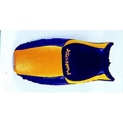 Saddle cover Bagster (2050B) Safran/Noir/Letters Safran Ducati 600/750/900 MONSTER 00-06