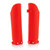 Protections de fourche orange fluo Acerbis KTM SX65 (0016363.014)