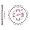 Couronne acier JT 38 dents pas 530 type 278