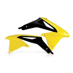 Acerbis SUZUKI RM-Z450 black/yellow radiator fins (0011645.279)