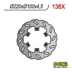 Disque de frein avant NG pétales 138X 220mm Kawasaki