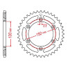 Steel sprocket JT 49 teeth pitch 520 type 251