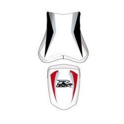 Saddle cover Bagster (2201J) White/Black/Gris/Red Letters Suzuki GSX750R 09-10
