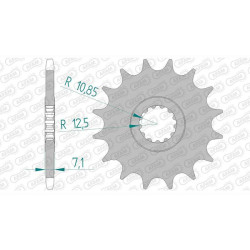 AFAM 17 teeth not 520 type 21601 Kawasaki KFX 450 R