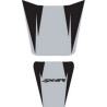 Saddle cover Bagster (2141F) Grey Clair/Black/Black Letters Kawasaki ZX6 R/RR 04
