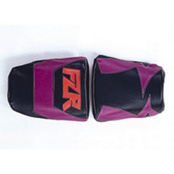 Saddle cover Bagster (2012B) Black/Cassis/Letters Orange Fluo Yamaha FZR600 94-95