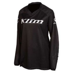Maillot moto cross femme Klim WOMEN'S XC LITE BLACK