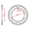 Couronne acier JT 42 dents pas 525 type 6