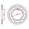 Couronne acier JT 43 dents pas 525 type 1792