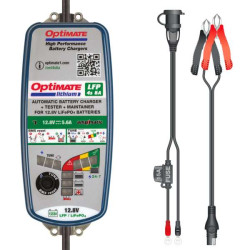 Chargeur de batterie Tecmate OPTIMATE LITHIUM 4S 6A 12.8V 3-72Ah 2