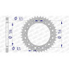 AFAM 41 toothed crown not 520 type 15303 GAS-GAS SM 400 FSE