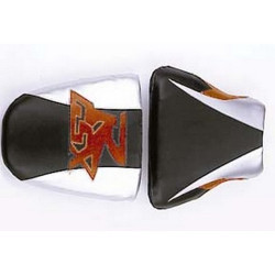 Saddle cover Bagster (2078D) Black/Sold/Red/Red Letters Suzuki GSX600R 97-00