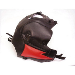 Tapis de réservoir Bagster noir/rouge (1194J) Kawasaki KLE 500