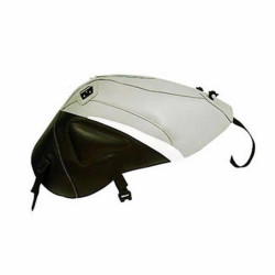 Tapis de réservoir Bagster gris clair/noir/pointe blanche (1361N) Kawasaki ZX6 R/ 636