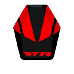 Housse de selle Bagster (2119F) Noir/Rouge/Lettres Rouges Honda VTR1000 SP2 05