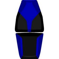 Saddle cover Bagster (2161J) Blue/Black Mat/Letters Silver Suzuki 650 BANDIT 07