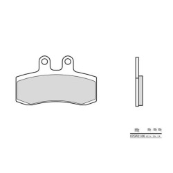 Plaquettes de frein organique BREMBO 07GR2106